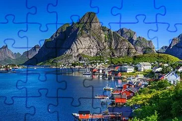 costa noruega jigsaw puzzle