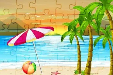 Playa jigsaw puzzle