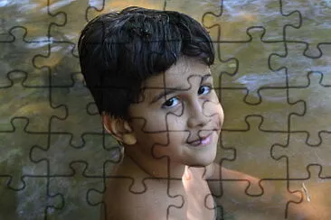 tomando banho jigsaw puzzle