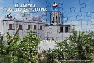 Asalto al Castillo de Chapultepec jigsaw puzzle