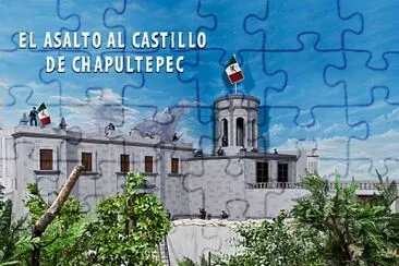 Asalto al Castillo de Chapultepec jigsaw puzzle