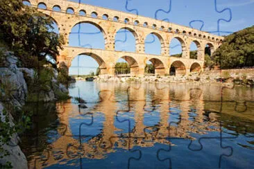 Pont du Gard jigsaw puzzle