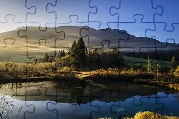 Lago calmo jigsaw puzzle