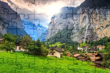 alpes suizos jigsaw puzzle