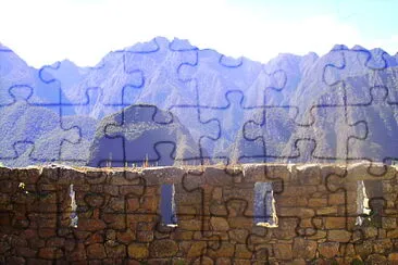 Machu Picchu.Ventanas.