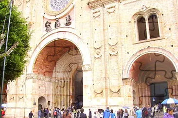 Iglesia en Cuenca, Ecuador.