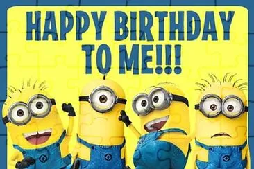 פאזל של Minion Birthday