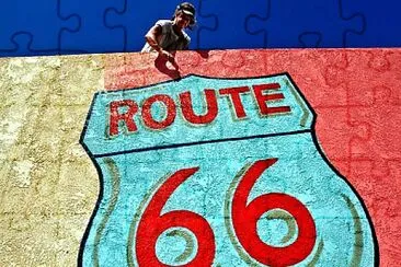 Route 66 in Needles jigsaw puzzle