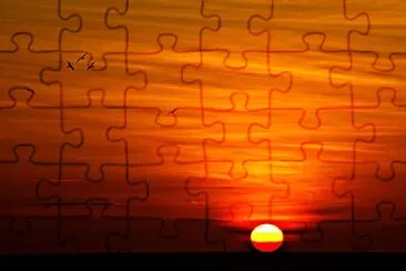 Sunset Birds jigsaw puzzle