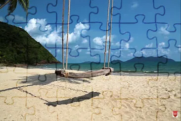 playa columpio jigsaw puzzle