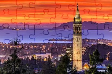 Berkeley Clocktower jigsaw puzzle