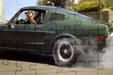 Bullitt - Steve McQueen jigsaw puzzle