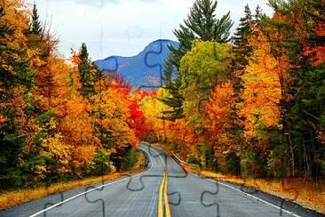 Color Road jigsaw puzzle