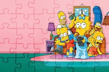 simpsons jigsaw puzzle