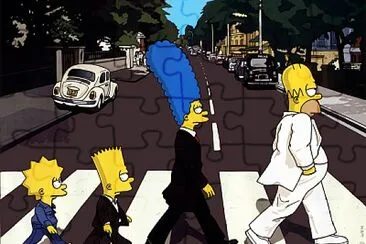 פאזל של simpsons