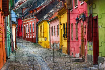 פאזל של Sighisoara-Rumania