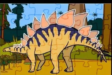 Dinozaur jigsaw puzzle