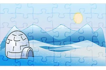 Iglu jigsaw puzzle