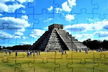 Chichen-Itzá, Yucatán. jigsaw puzzle