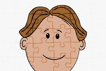 face jigsaw puzzle