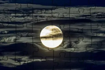 Full Moon over Germany jigsaw puzzle