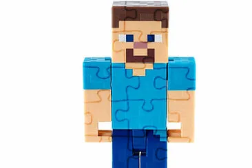 פאזל של Steve Minecraft