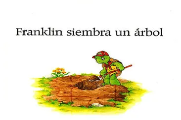 Franklin siembra un arbol