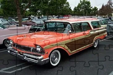 1957 Mercury jigsaw puzzle