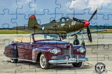 1942 Lincoln Continental Convertible jigsaw puzzle