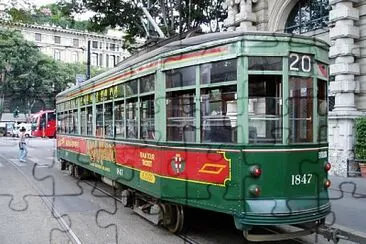 tram jigsaw puzzle