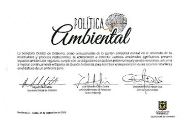 politica ambiental