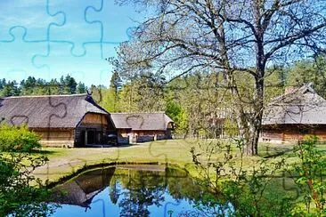 paysage en Courlande jigsaw puzzle