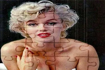 Marilyn sensual jigsaw puzzle