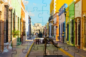 CALLES DE CAMPECHE jigsaw puzzle