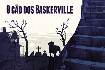 פאזל של quebra cabeÃ§a do livro  "o cÃ£o dos baskerville "