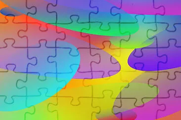 draw jigsaw puzzle