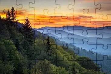 Smoky Mountains jigsaw puzzle