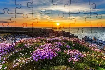 sunset jigsaw puzzle