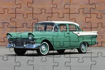 1957 Ford Custom 4-door Sedan jigsaw puzzle