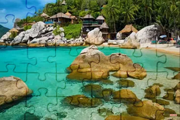 beautiful beach jigsaw puzzle