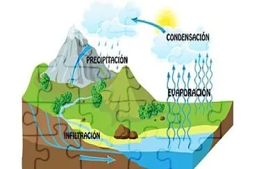 פאזל של ciclo del agua