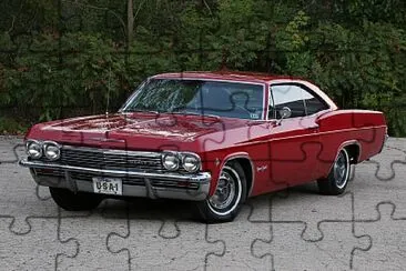 1965 Chevrolet Impala Super Sport jigsaw puzzle