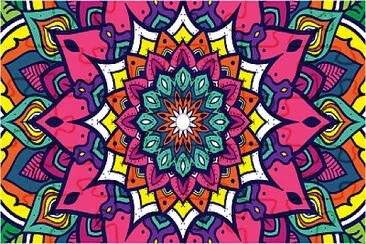 Mandala de colores