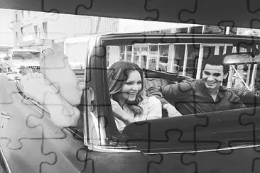 Kat and Elyes jigsaw puzzle