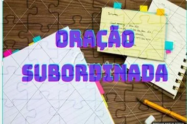 OraÃ§Ã£o Subordinada jigsaw puzzle