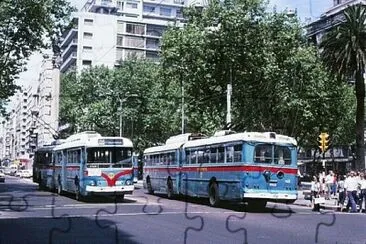 Troley en Montevideo