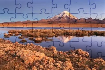 Bolivie lac jigsaw puzzle