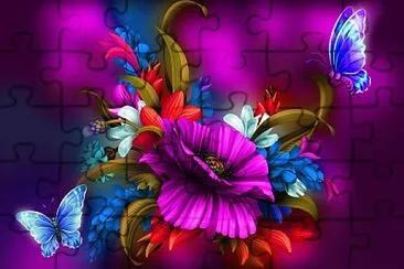 flores jigsaw puzzle