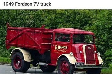 1949 Fordson Truck jigsaw puzzle