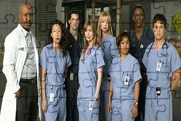 Puzzles de Greys Anatomy jigsaw puzzle